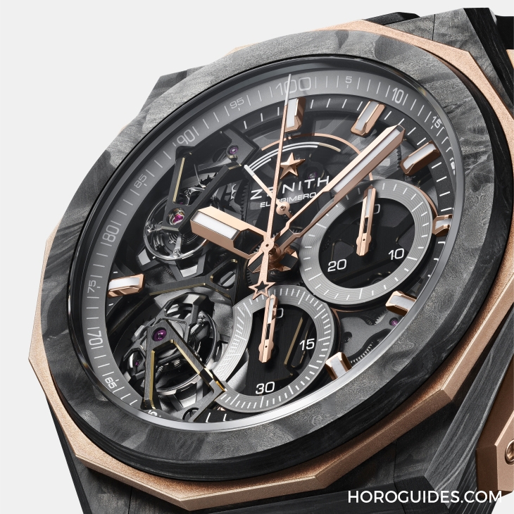 ZENITH - DEFY - 12.9100.9020/78.I200 - 創新DEFY Extreme 雙陀飛輪  體現ZENITH計時大師至高地位