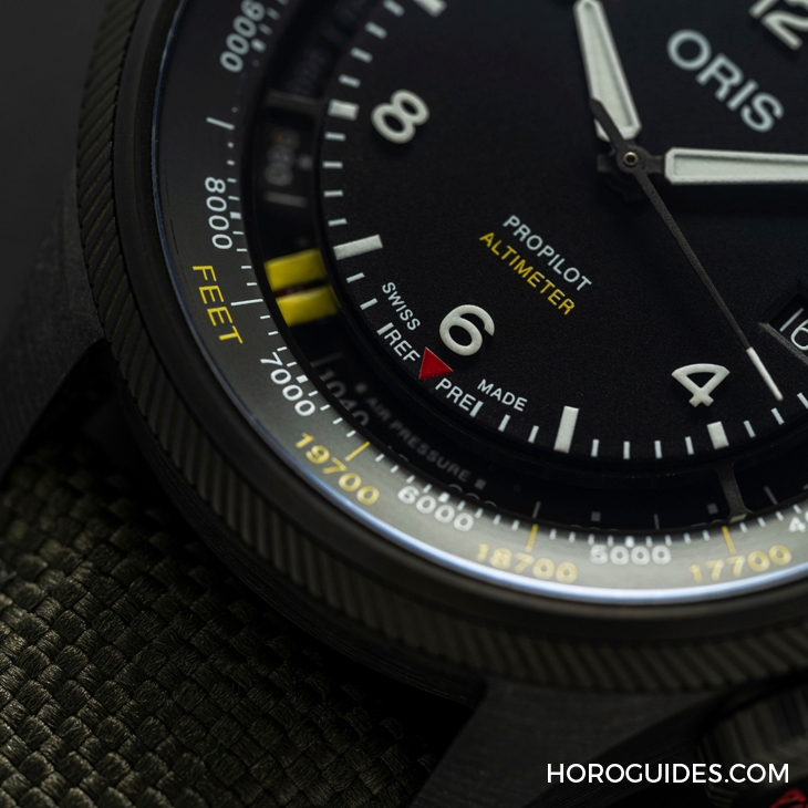 ORIS - PROPILOT - 01 400 7778 7157-Set - ORIS的多重魅力 ProPilot Altimeter │ProPilot X科米蛙聯名錶