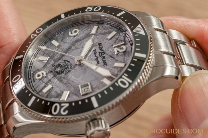 MONTBLANC - 1858 - 130793 - 直擊靈魂深處的冰裂紋！萬寶龍1858 Iced Sea運動潛水腕錶 極酷冰岩灰錶盤