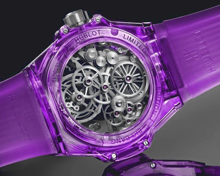 HUBLOT - BIG BANG - 429.JM.0120.RT - HUBLOT Big Bang 紫色藍寶石陀飛輪腕錶 吸睛度超乎期待的珍稀工藝傑作