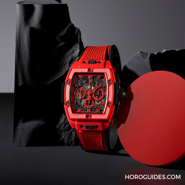 HUBLOT - BIG BANG - 441.CY.471Y.RX - 網壇史上首位擁第39座千分名人賽冠軍 宇舶錶大使球王喬科維奇秀最強外掛魔力黃陶瓷計時碼錶