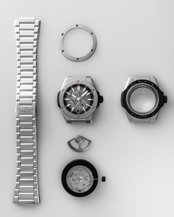 HUBLOT - BIG BANG - 456.NX.0170.NX.9804 - 西裝男也能有運動風| HUBLOT Big Bang Time Only三針鍊帶腕錶