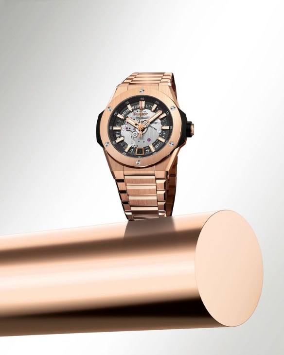 HUBLOT - BIG BANG - 456.NX.0170.NX.9804 - 西裝男也能有運動風| HUBLOT Big Bang Time Only三針鍊帶腕錶