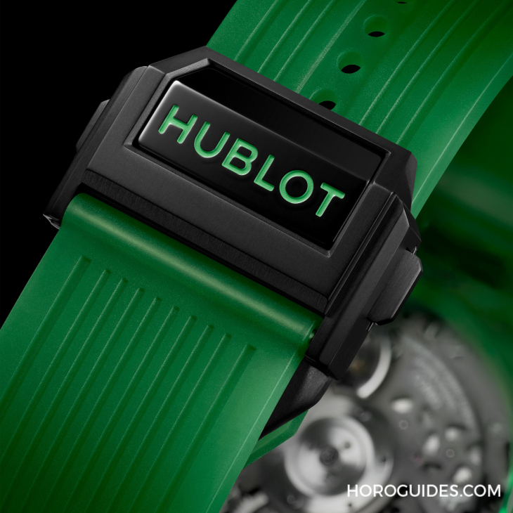 HUBLOT - BIG BANG - 441.JG.4990.RT - HUBLOT BIG BANG UNICO 極光綠SAXEM計時碼錶 耀眼的全透綠時光寶石