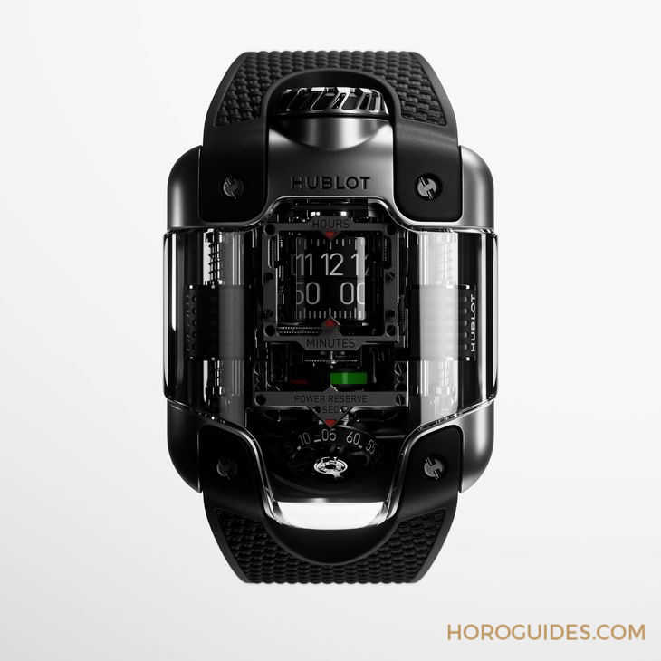 HUBLOT - MP - 910.NX.0001.RX - HUBLOT MP-10雙垂直上鍊陀飛輪鈦金腕錶 顛覆傳統製錶的超前衛結構