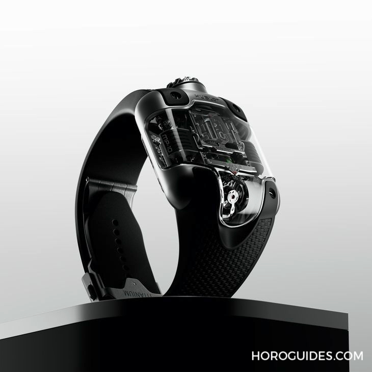HUBLOT - MP - 910.NX.0001.RX - HUBLOT MP-10雙垂直上鍊陀飛輪鈦金腕錶 顛覆傳統製錶的超前衛結構