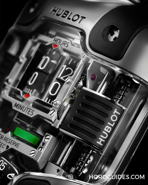 HUBLOT - MP - 910.NX.0001.RX - HUBLOT MP-10雙垂直上鍊陀飛輪鈦金腕錶 顛覆傳統製錶的超前衛結構