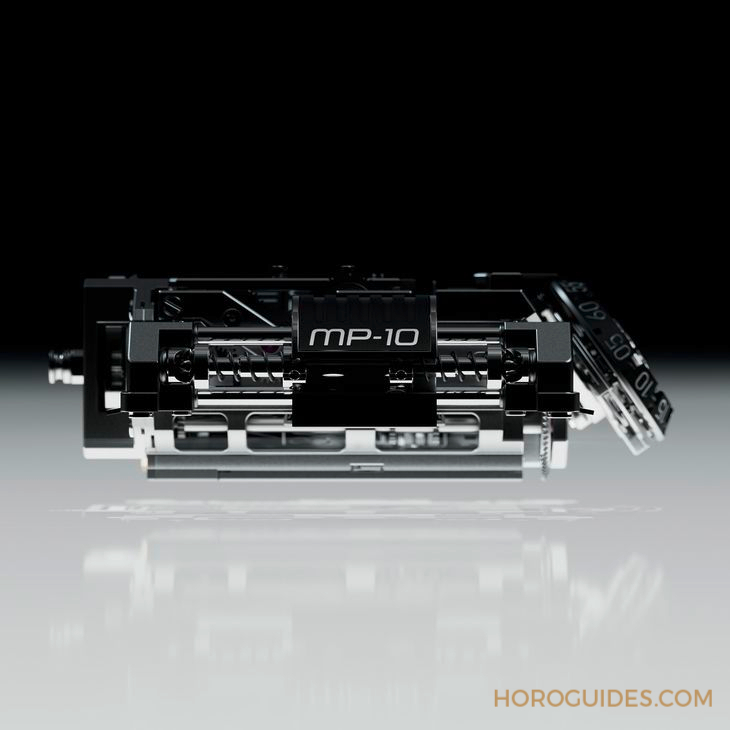 HUBLOT - MP - 910.NX.0001.RX - HUBLOT MP-10雙垂直上鍊陀飛輪鈦金腕錶 顛覆傳統製錶的超前衛結構