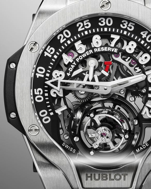 HUBLOT - BIG BANG - 913.NX.1170.RX - 夢幻級複雜工藝傑作降臨 宇舶Big Bang MP-13雙軸陀飛輪雙逆跳腕錶