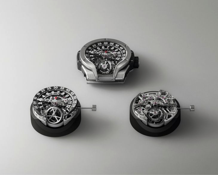 HUBLOT - BIG BANG - 913.NX.1170.RX - 夢幻級複雜工藝傑作降臨 宇舶Big Bang MP-13雙軸陀飛輪雙逆跳腕錶