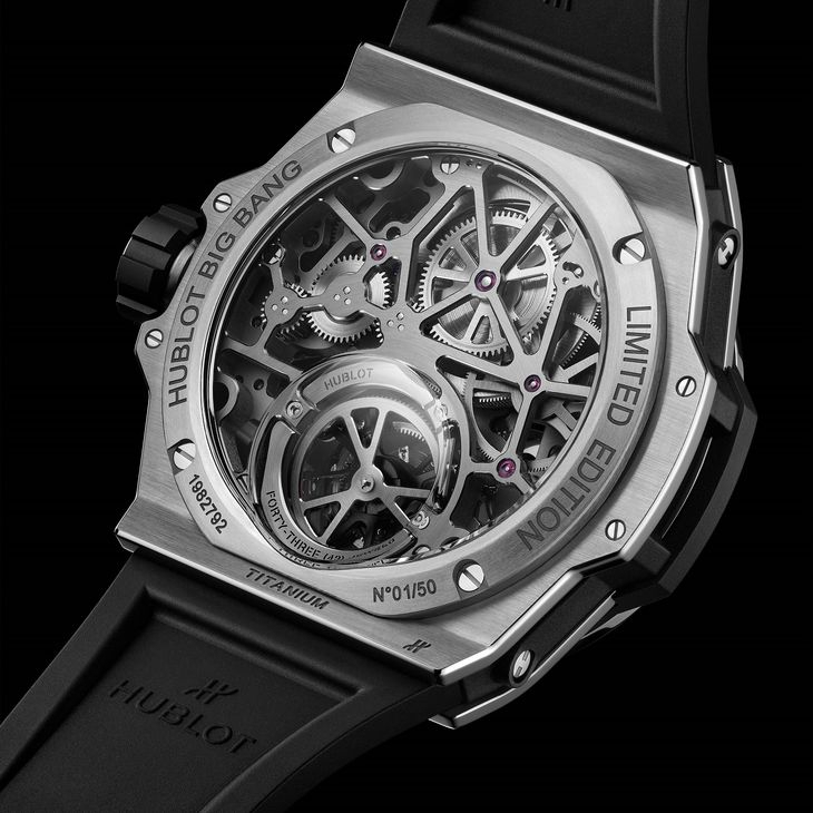 HUBLOT - BIG BANG - 913.NX.1170.RX - 夢幻級複雜工藝傑作降臨 宇舶Big Bang MP-13雙軸陀飛輪雙逆跳腕錶