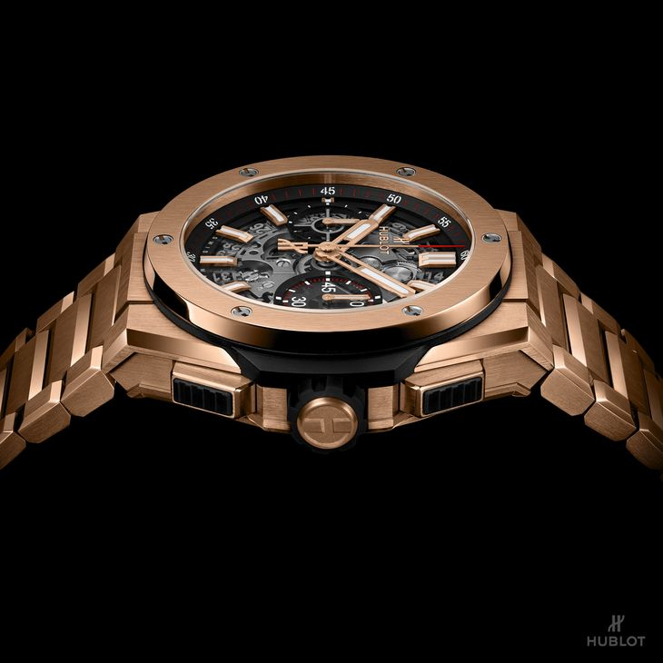 HUBLOT - BIG BANG - 451.HX.1123.HX - 潮感設計結合完美配戴手感 宇舶Big Bang鍊帶計時碼錶成為Gen Z藏家口袋首選