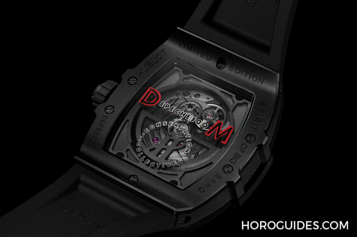 HUBLOT - SPIRIT OF BIG BANG - 646.CI.0110.RX.DPM24 - Spirit of Big Bang Depeche Mode 沙漏錶盤設計震撼登場 宇舶錶迷與樂迷不可錯過的終極收藏