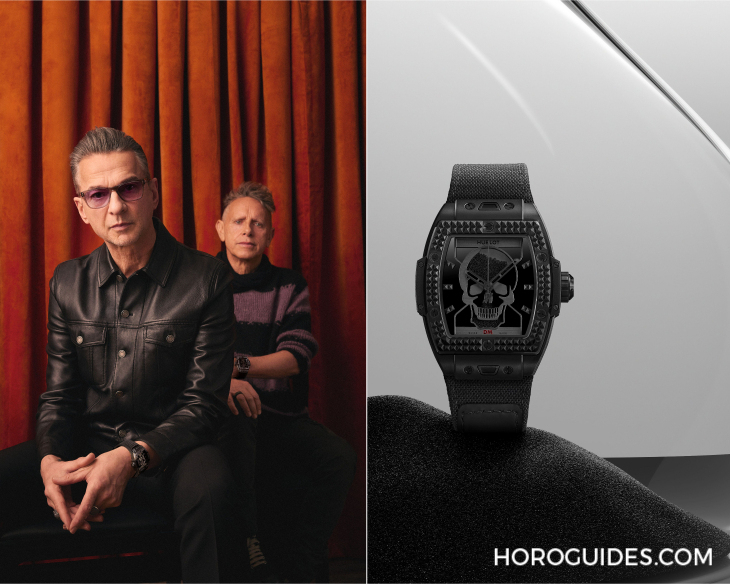 HUBLOT - SPIRIT OF BIG BANG - 646.CI.0110.RX.DPM24 - Spirit of Big Bang Depeche Mode 沙漏錶盤設計震撼登場 宇舶錶迷與樂迷不可錯過的終極收藏