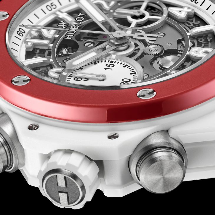 HUBLOT - BIG BANG - 441.HF.2210.RW.WBS24 - 2024最值得關注的計時碼錶特別版 HUBLOT Big Bang Unico左冠陶瓷計時碼錶