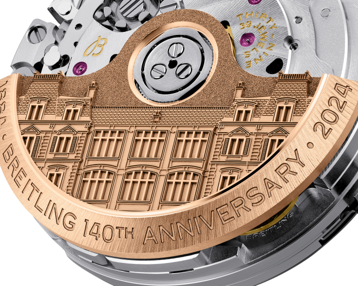 BREITLING - NAVITIMER - RB19101A1H1P1 - BREITLING 推出3款搭載全新萬年曆機芯的經典腕錶 為140週年誌慶