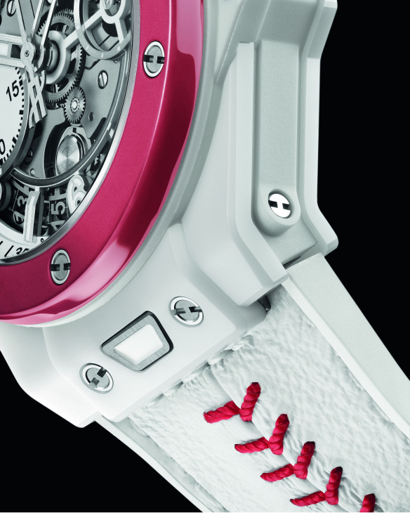 HUBLOT - BIG BANG - 441.HF.2210.RW.WBS24 - 正裝時尚與運動性能的完美融合 HUBLOT BIG BANG UNICO 左冠陶瓷計時碼錶特別版 全新型格 強棒出擊