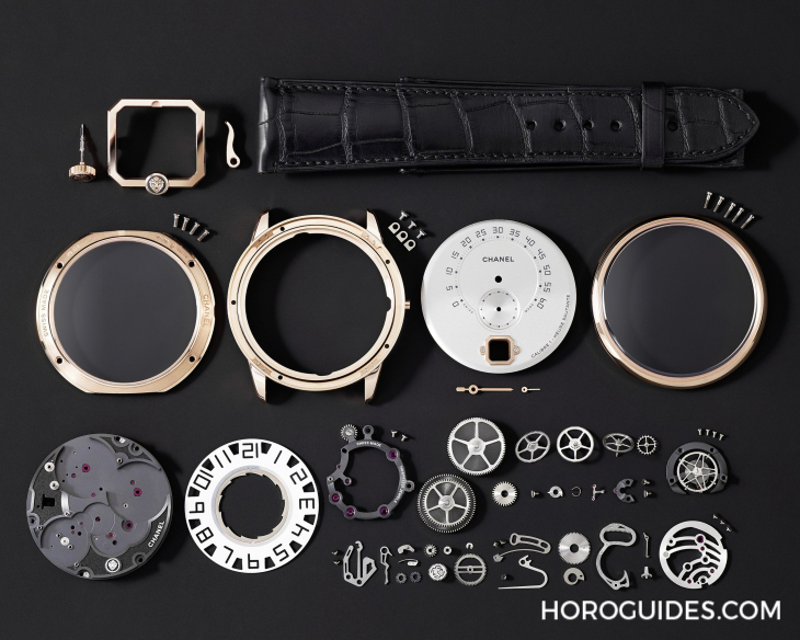 CHANEL - J12 - H9896 - 用獨立製錶的語彙 說著高級訂製服的故事|香奈兒自製機芯系列:Caliber 1 & Caliber 6