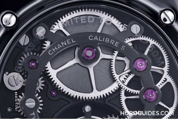 CHANEL - J12 - （J12 Caliber 5 鑽石陀飛輪腕錶） - 跨語境的複雜工藝｜香奈兒自製機芯系列：Caliber 5 & Caliber 5.1