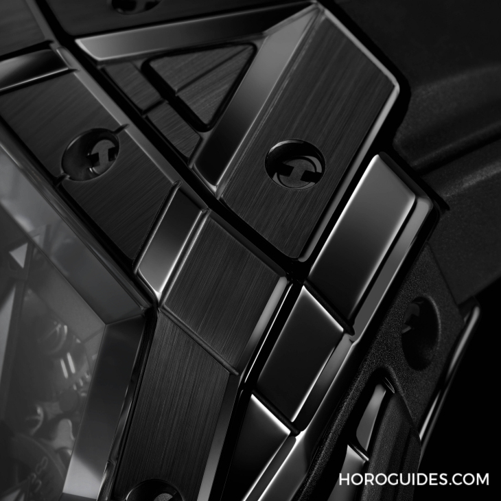 HUBLOT - SPIRIT OF BIG BANG - 648.EX.0151.RX.MXM24 - HUBLOT宇舶 SPIRIT OF BIG BANG SANG BLEU 計時碼錶 藝術與技術的巔峰之作 幾何美學的極致展現