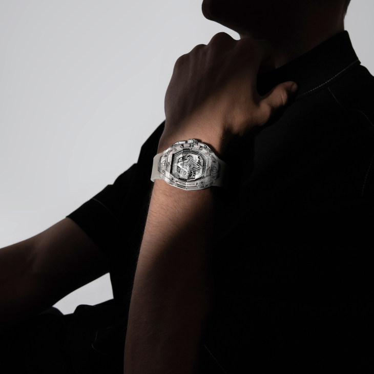 HUBLOT - SPIRIT OF BIG BANG - 648.CX.0114.RX.MXM23 - 為高端計時碼錶重塑嶄新魅力 HUBLOT Sang Bleu 計時腕錶