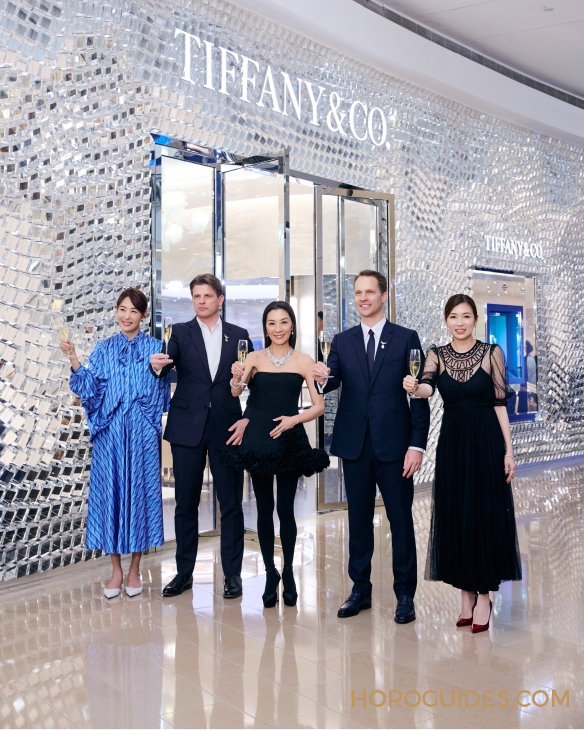TIFFANY & Co.台北101全新旗艦店隆重揭幕！影后楊紫瓊到場現身、獨家發售新錶同步亮相