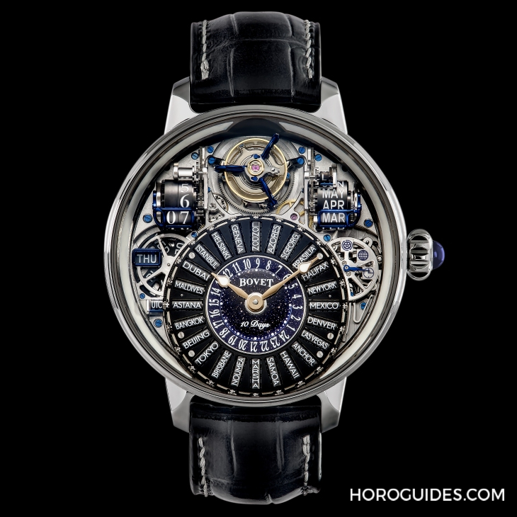 BOVET - 再次征服世界時間!BOVET推出全新Récital 30腕錶