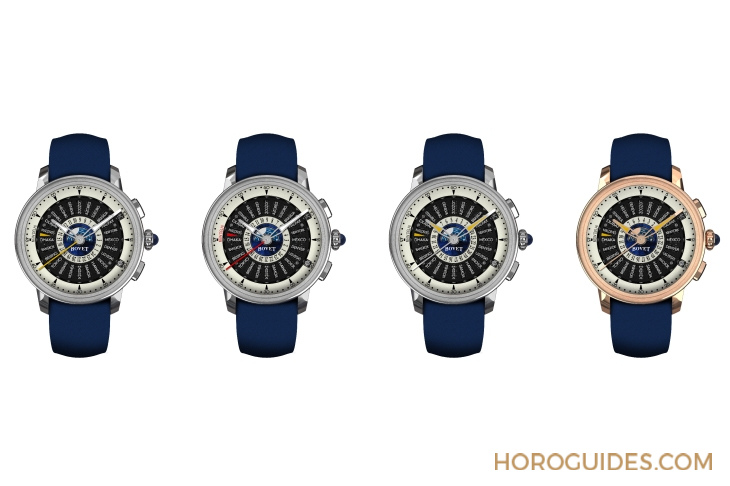 BOVET - 再次征服世界時間!BOVET推出全新Récital 30腕錶