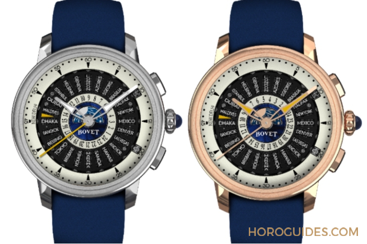 BOVET - 再次征服世界時間!BOVET推出全新Récital 30腕錶