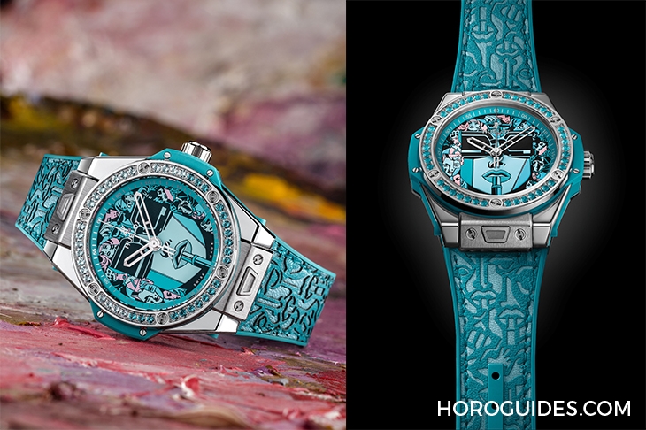 HUBLOT - BIG BANG - 465.SX.1130.VR.1213.LIP19 - HUBLOT跨界藝術碰撞展現女力 Big Bang One Click Marc Ferrero