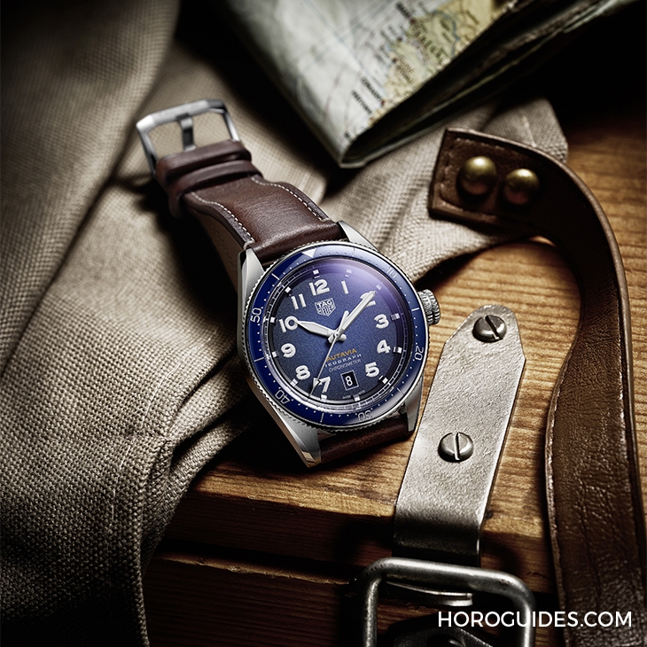 TAG HEUER - AUTAVIA - WBE5112.FC8266 - [BASEL 2019] TAG HEUER新姿態問世：全新Autavia腕錶系列 獨家碳纖維游絲 