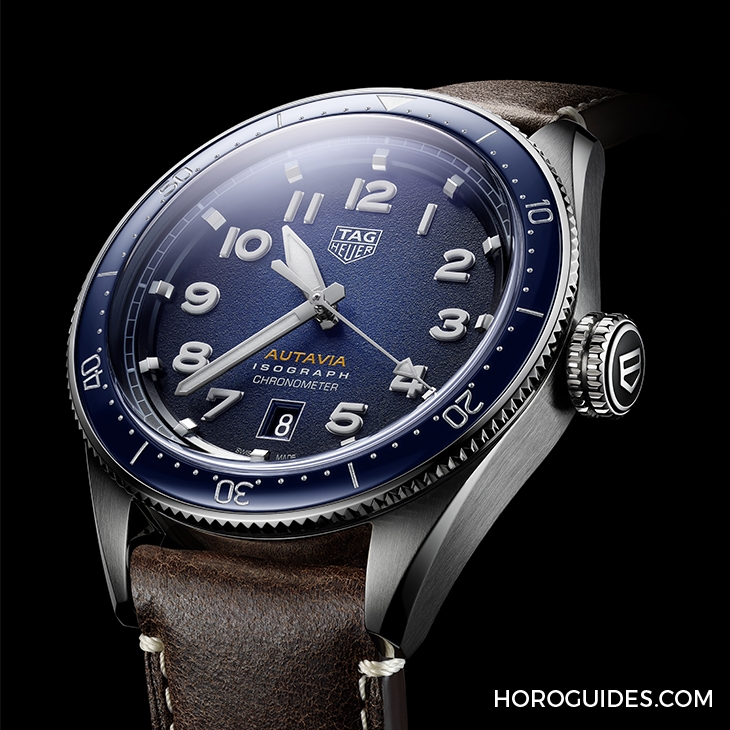 TAG HEUER - AUTAVIA - WBE5112.FC8266 - [BASEL 2019] TAG HEUER新姿態問世：全新Autavia腕錶系列 獨家碳纖維游絲 