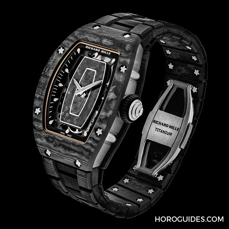 RICHARD MILLE - WOMEN - RM 07-01 - RICHARD MILLE  推出全新Carbon TPT® 碳纖維錶鍊