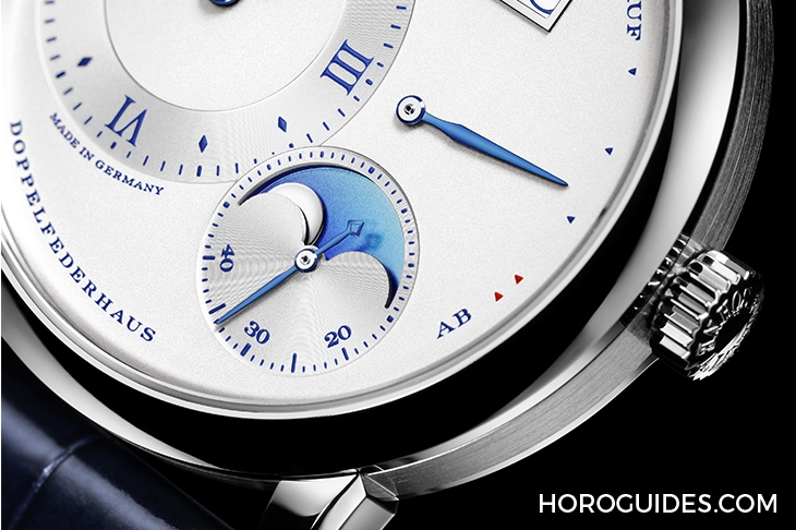 A. LANGE & SÖHNE - LANGE 1 - 192.066 - 朗格25週年第六發 結合月相與日夜: LANGE 1 Moon Phase