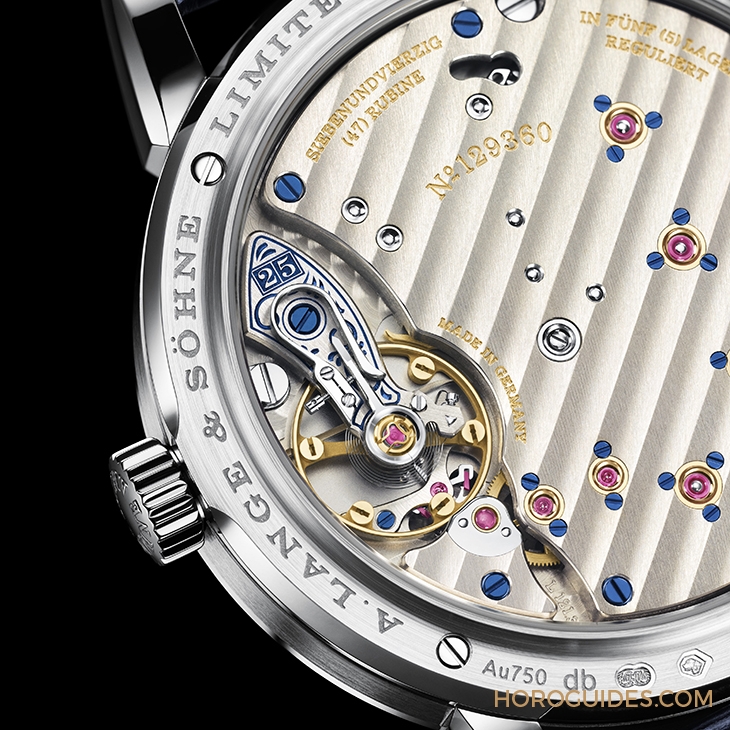 A. LANGE & SÖHNE - LANGE 1 - 192.066 - 朗格25週年第六發 結合月相與日夜: LANGE 1 Moon Phase