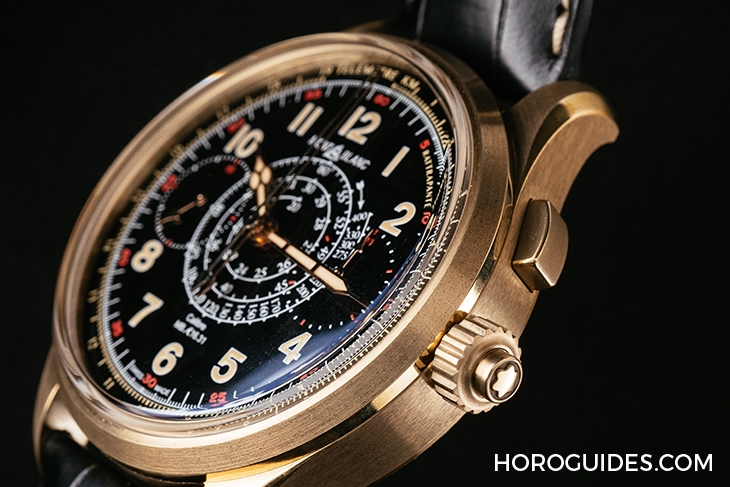 MONTBLANC - 1858 - 119910 - MONTBLANC 超值追針計時碼錶-1858 Split Second Chronograph
