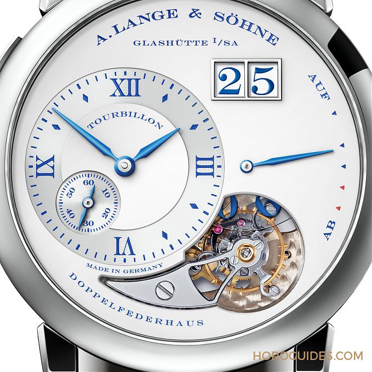 A. LANGE & SÖHNE - 朗格25週年紀念獻上壓軸之作:Lange 1 Tourbillon