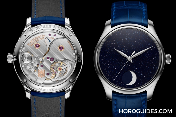 H. MOSER & CIE - ENDEAVOUR - 1801-1201 - 高級製錶的叛逆靈魂 | H. MOSER & CIE.勇創者恆動月相砂金石概念腕錶