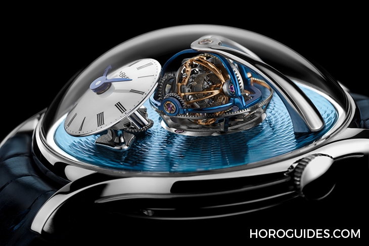 MB&F - LEGACY MACHINES - 06.PL-BL - 全球最快！MB&F Legacy Machine Thunderdome 三軸調速機制