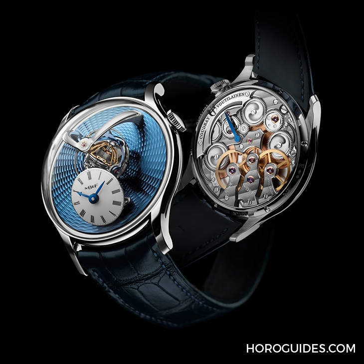 MB&F - LEGACY MACHINES - 06.PL-BL - 全球最快！MB&F Legacy Machine Thunderdome 三軸調速機制