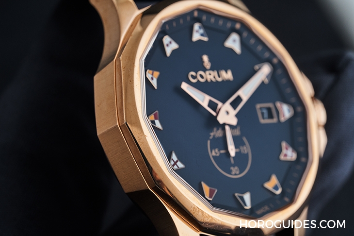 CORUM - ADMIRAL - A395/03964 - 遲來的佳作:CORUM Admiral Legend 42 青銅腕錶