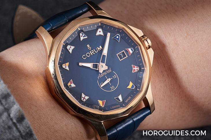 CORUM - ADMIRAL - A395/03964 - 遲來的佳作:CORUM Admiral Legend 42 青銅腕錶