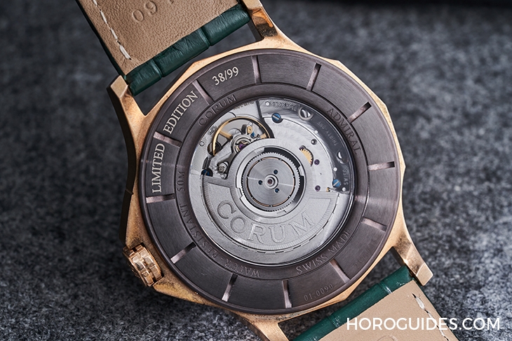 CORUM - ADMIRAL - A395/03964 - 遲來的佳作:CORUM Admiral Legend 42 青銅腕錶