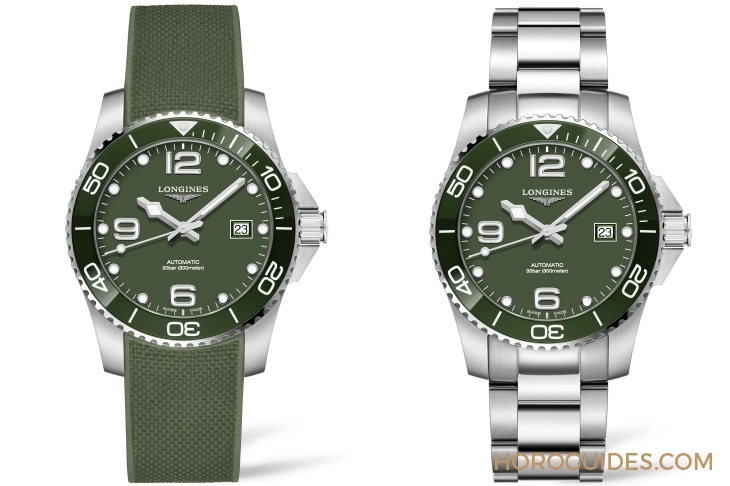 LONGINES - LONGINES 深海征服者系列|新色綠浪鬼上市