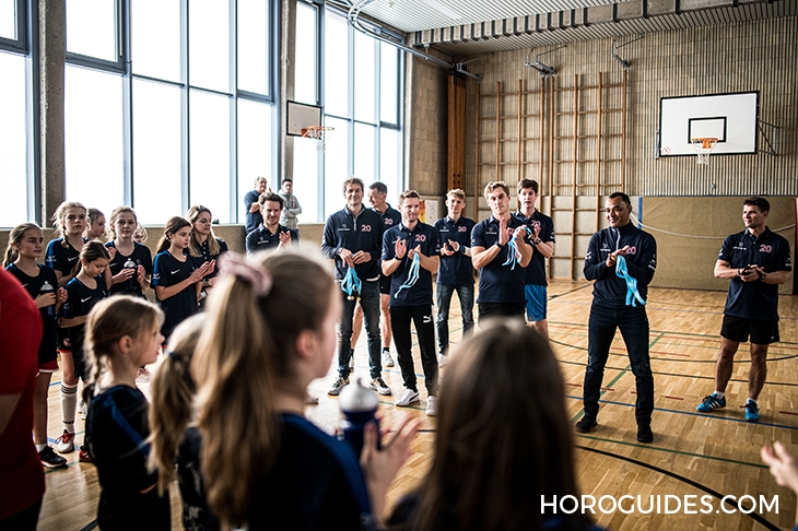 IWC - PORTUGIESER - IW515301 - IWC 公益藍面「勞倫斯體育公益基金會」特別版:葡萄牙系列首款手動上鍊單按鈕計時腕錶