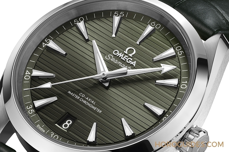 OMEGA - SEAMASTER - 220.10.41.21.10.001 - OMEGA海馬系列Aqua Terra綠色面盤新登場