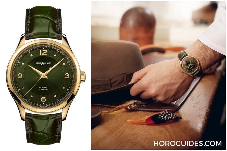 MONTBLANC - HERITAGE CHRONOMÉTRIE - 126095 - 衷於復古細節,萬寶龍全新傳承系列腕錶