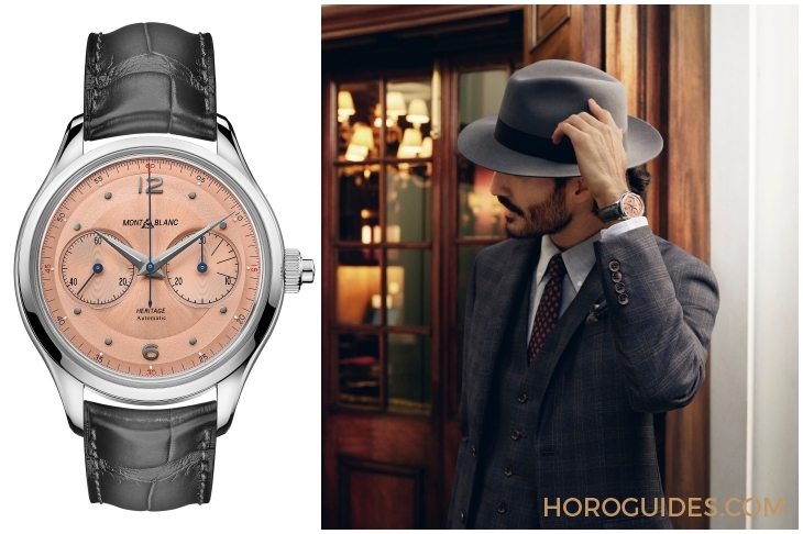 MONTBLANC - HERITAGE CHRONOMÉTRIE - 126095 - 衷於復古細節,萬寶龍全新傳承系列腕錶