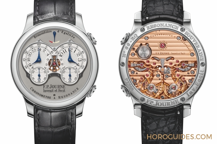 F.P.JOURNE - CLASSIQUE - chronomètre à resonance - 經典大作!F.P JOURNE 20週年全新Chronomètre à Resonance腕錶