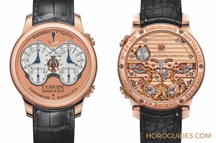 F.P.JOURNE - CLASSIQUE - chronomètre à resonance - 經典大作!F.P JOURNE 20週年全新Chronomètre à Resonance腕錶